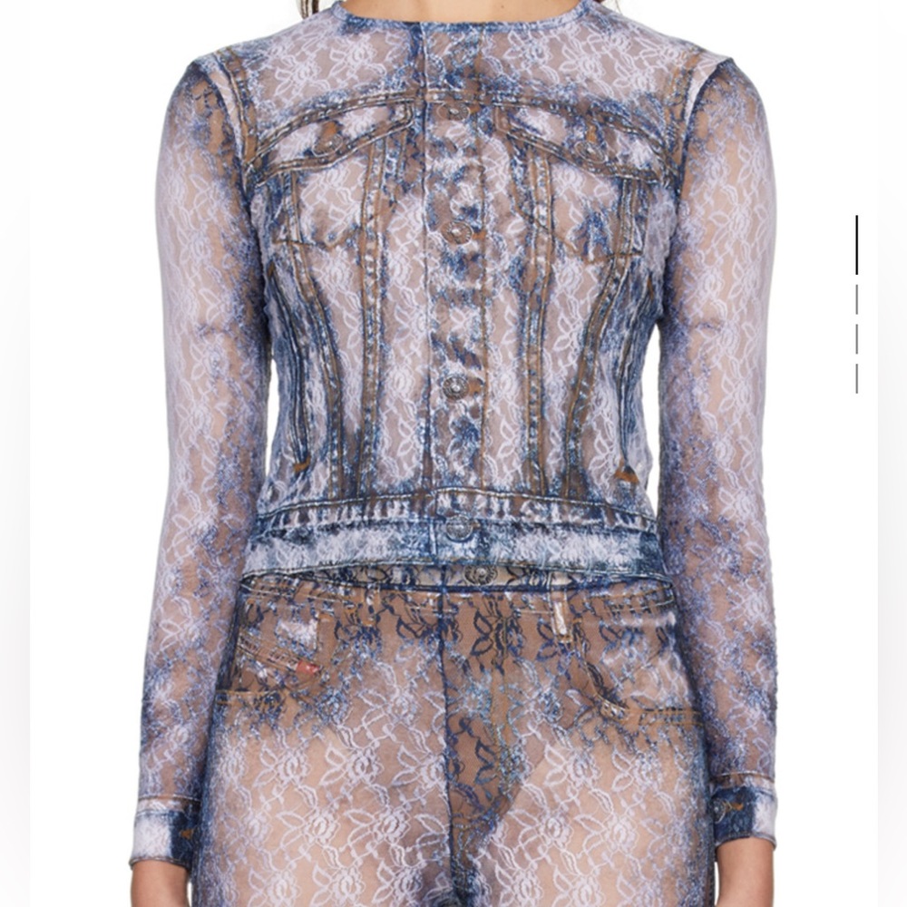 Diesel Lace Top.. Sze LARGE
